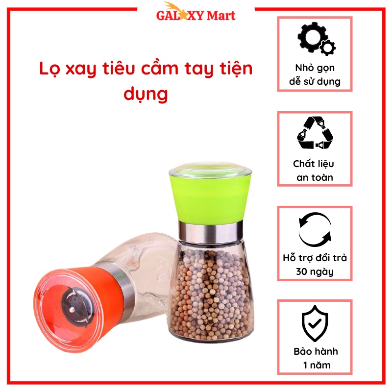 Hot Máy xay tiêu cầm tay tiện dụng, đẹp, mới 2020