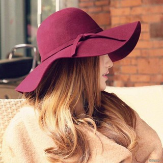 Nón vành rộng nỉ đi biển