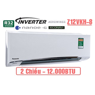Điều hòa/máy lạnh Panasonic 2 chiều Inverter Z12VKH-8 12.000BTU