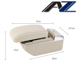 Hộp tỳ tay ô tô cao cấp DUSBH tích hợp 7 cổng USB - hàng cao cấp AZ
