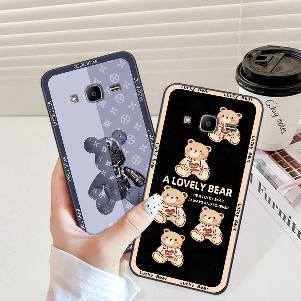 Ốp Samsung J2 Prime bear brick, gấu đáng yêu, dễ thương