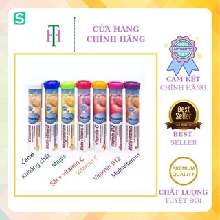 Viên Sủi Mivolis Vitamin C và các vị khác Hỗ trợ tăng cường hệ miễn dịch 20 Viên của Đức