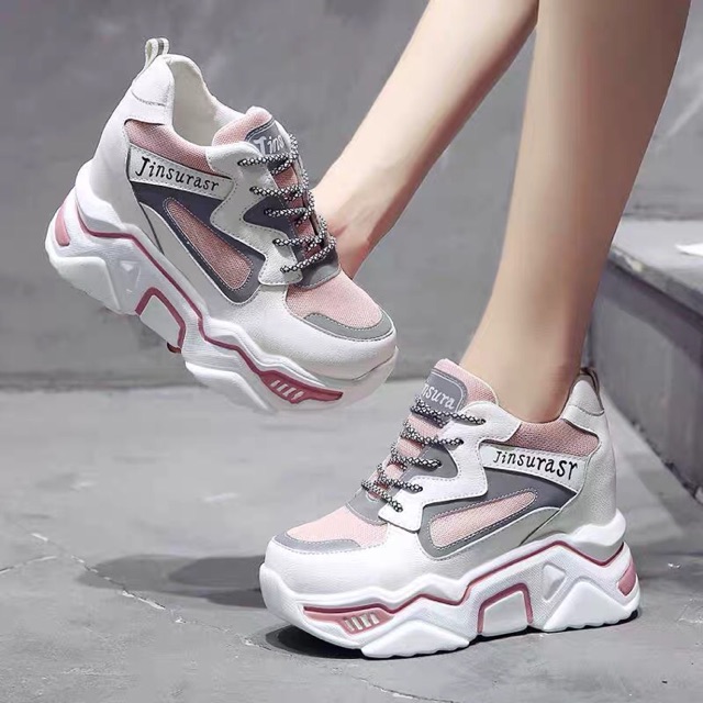 Giầy thể thao nữ độn đế 9cm kiểu mới