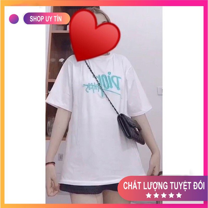 Áo Phông Nữ 🛰Áo Thun Di_or🛰 Cộc tay-dáng rộng, chất liệu cotton thoáng mát-cực xinh-cực kute hàng hot Mã AT13 | BigBuy360 - bigbuy360.vn