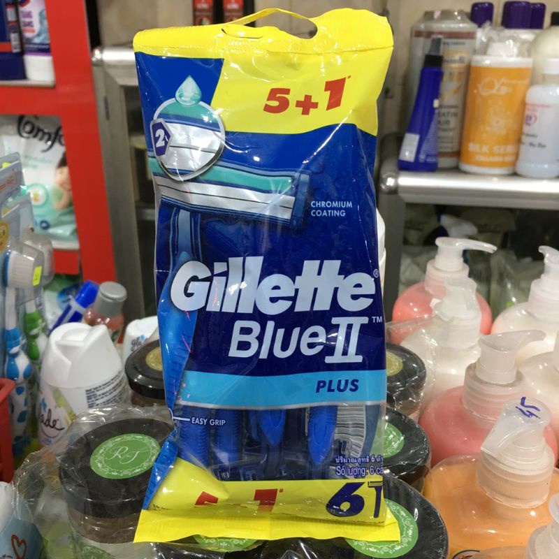 Dao cạo râu Gillette 2 lưỡi túi 5+1 cái