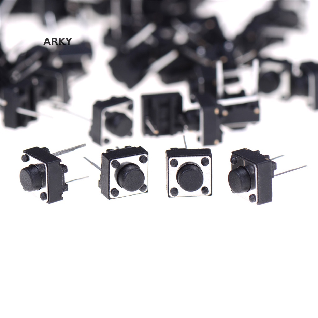 Set 100 Công Tắc Ấn 2 Chốt 6X6X5mm
