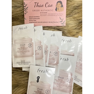 Kem dưỡng hoa hồng Fresh Rose Deep Hydration Face Cream