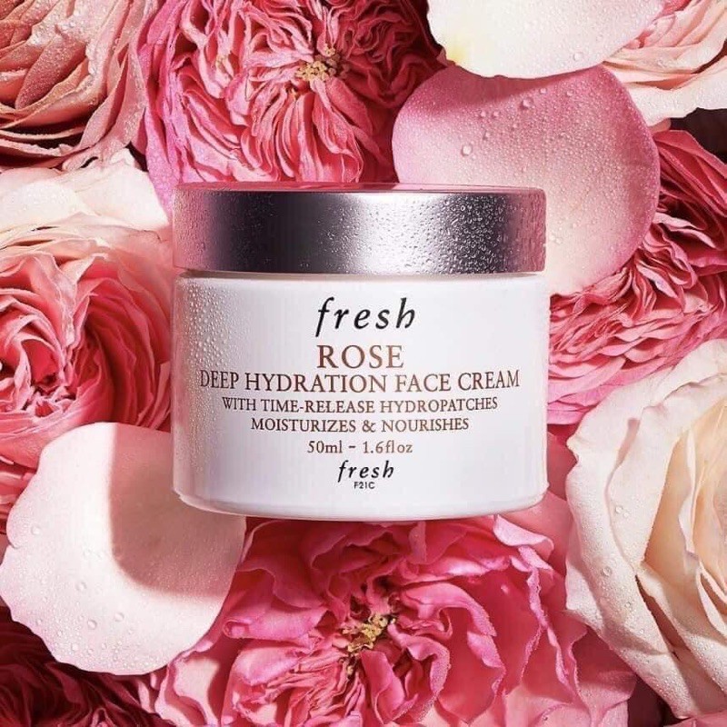 Kem Dưỡng Fresh Rose Deep Hydration Face Cream 50ml