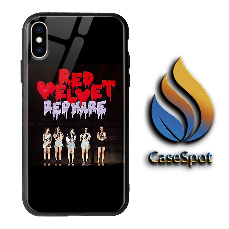 Ốp Điện Thoại Máy Ip 11 In Hình Red VelVet CASESPOT Cho Iphone Se 2020 5 5S Se 6/7/8/6S/6Sp/6P/7P/8P/X/Xs/Xr/Xs Max