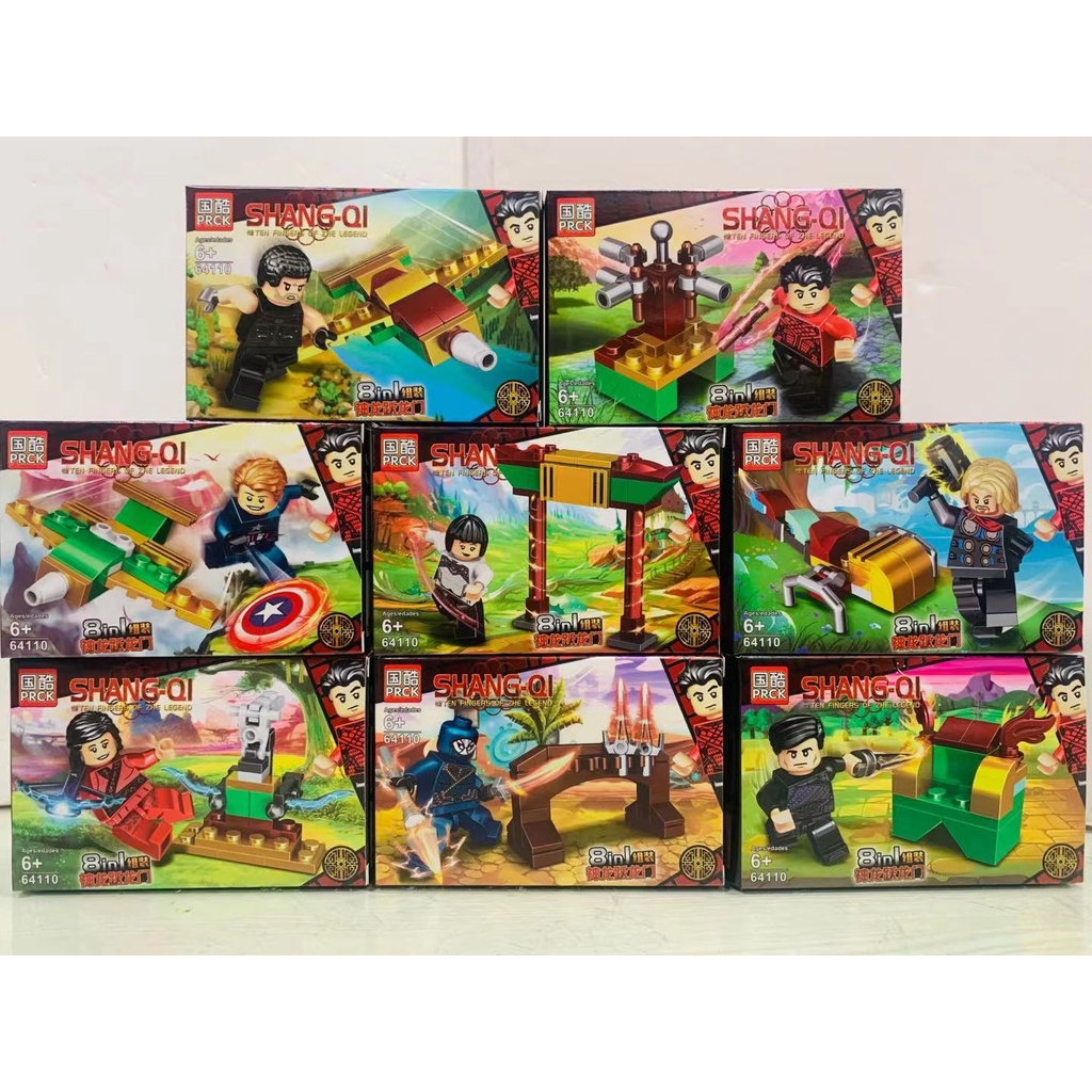 PRCK 64110 Mô Hình Super Hero Siêu Anh Hùng Shang Chi