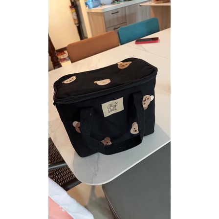 Túi bỉm sữa hoạ tiết gấu xinh 🐻