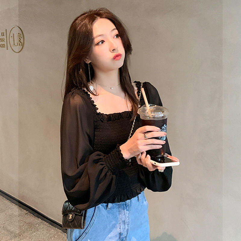 Áo vải voan BH kiểu dáng thời trang mùa xuân xinh xắn dành cho nữ 2021