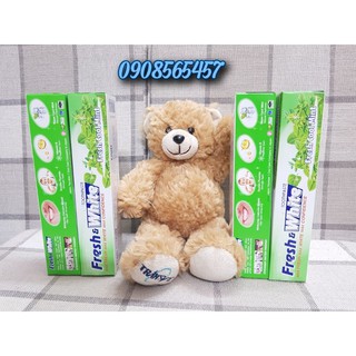 Kem đánh răng hương bạc hà fresh & white thái lan 160g