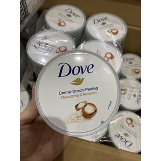 Tẩy da chết 𝐃𝐨𝐯𝐞 bản Đức 225ml