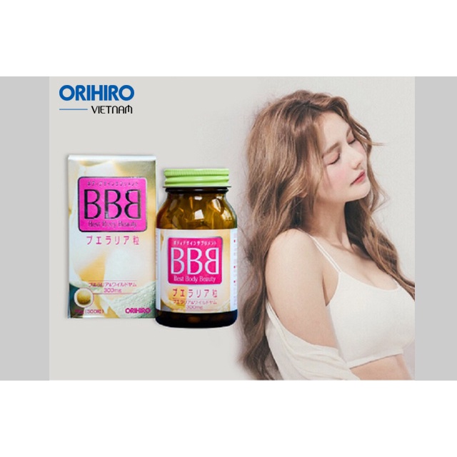 BBB nở ngực orihiro, viên uống tăng vòng một Nhật Bản