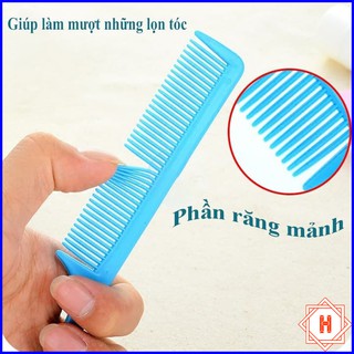Lược nhựa nhọn rẽ ngôi chuyên dụng hoàn hảo