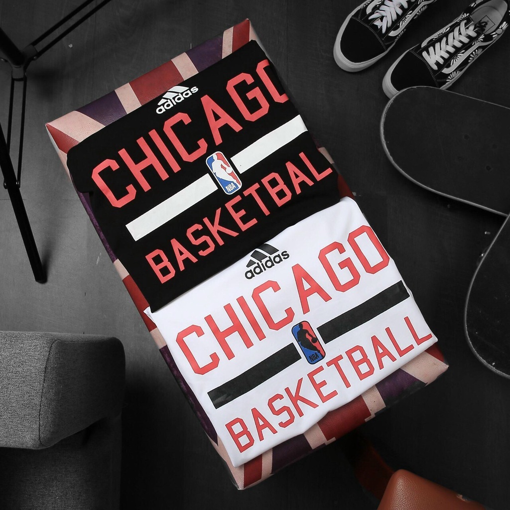 Áo Thun AD CHICAGO BASKETBALL 100% Cotton 4 Chiều