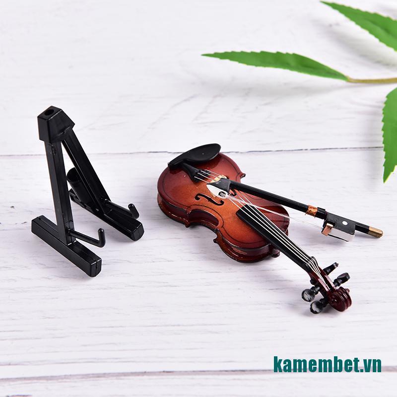 Đàn Violin Mini Chất Liệu Gỗ Kèm Hộp Đựng