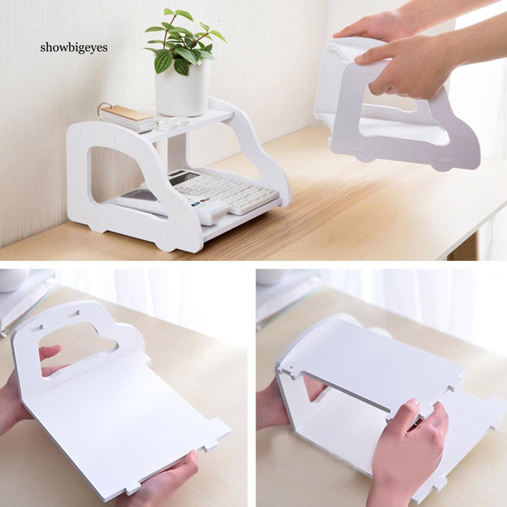 Giá hai ngăn đựng đồ đa năng