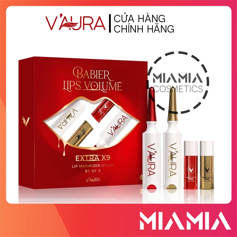 Tinh Chất Cấy Màu Môi Vaura Babier Lips Volume Extra X9 Chính Hãng - 89385318030171