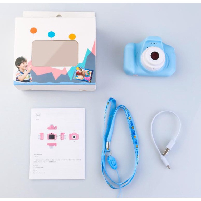 Máy ảnh kỹ thuật số mini 2.0 inch 1080P có 3 màu cho bé - HÀNG MỚI VỀ | BigBuy360 - bigbuy360.vn