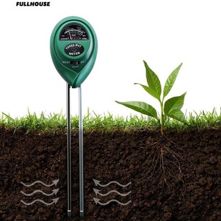 Dụng cụ đo độ ph & độ ẩm đất 3 trong 1