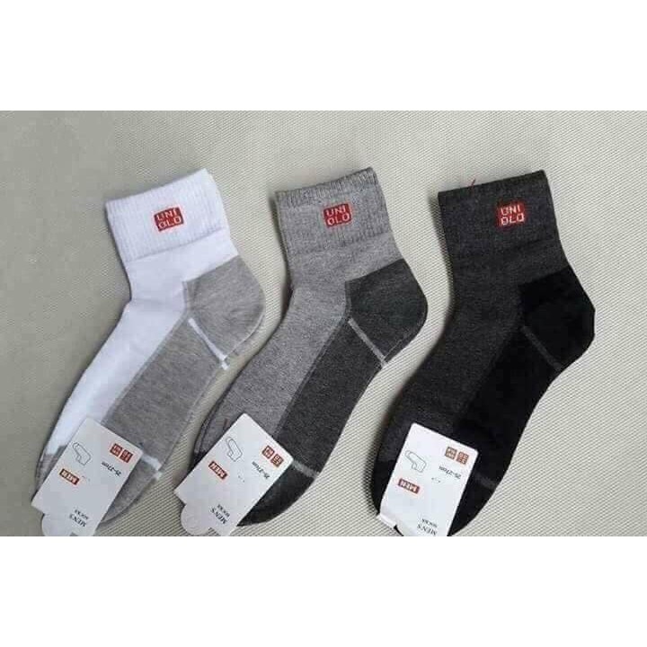 Combo 10 đôi Tất nam uni cổ cao