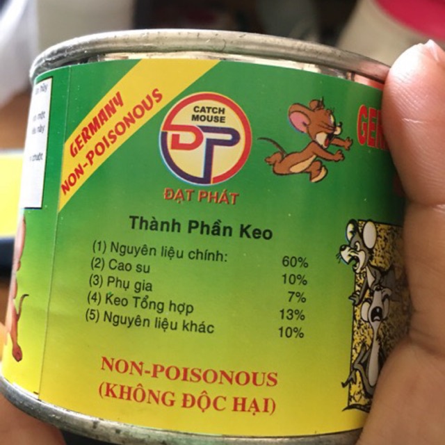 Keo dán chuột Đại Phát 140g-keo đậm đặc