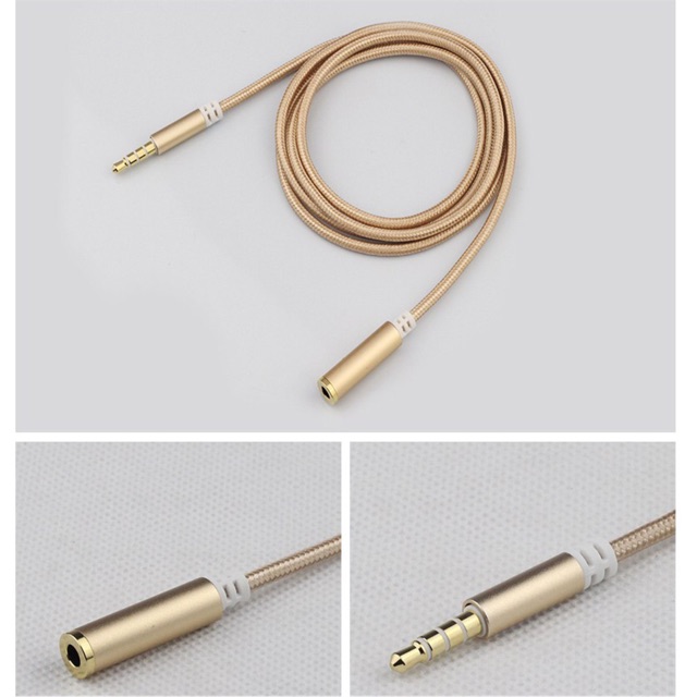 Dây nối dài 3M cho tai nghe và các thiết bị âm thanh chuẩn 3.5mm/4 khấc