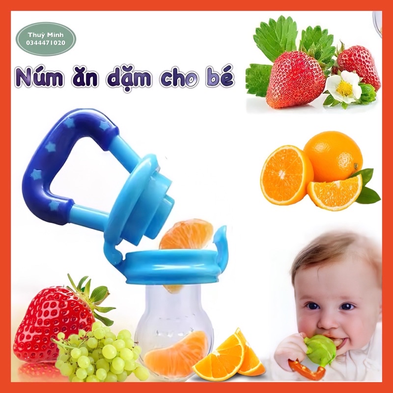 Núm nhai ăn dặm chống hóc cho bé