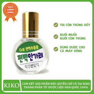 Tinh dầu lăn, trị ngạt mũi, vết côn trùng đốt, tinh dầu cây Hàn Quốc