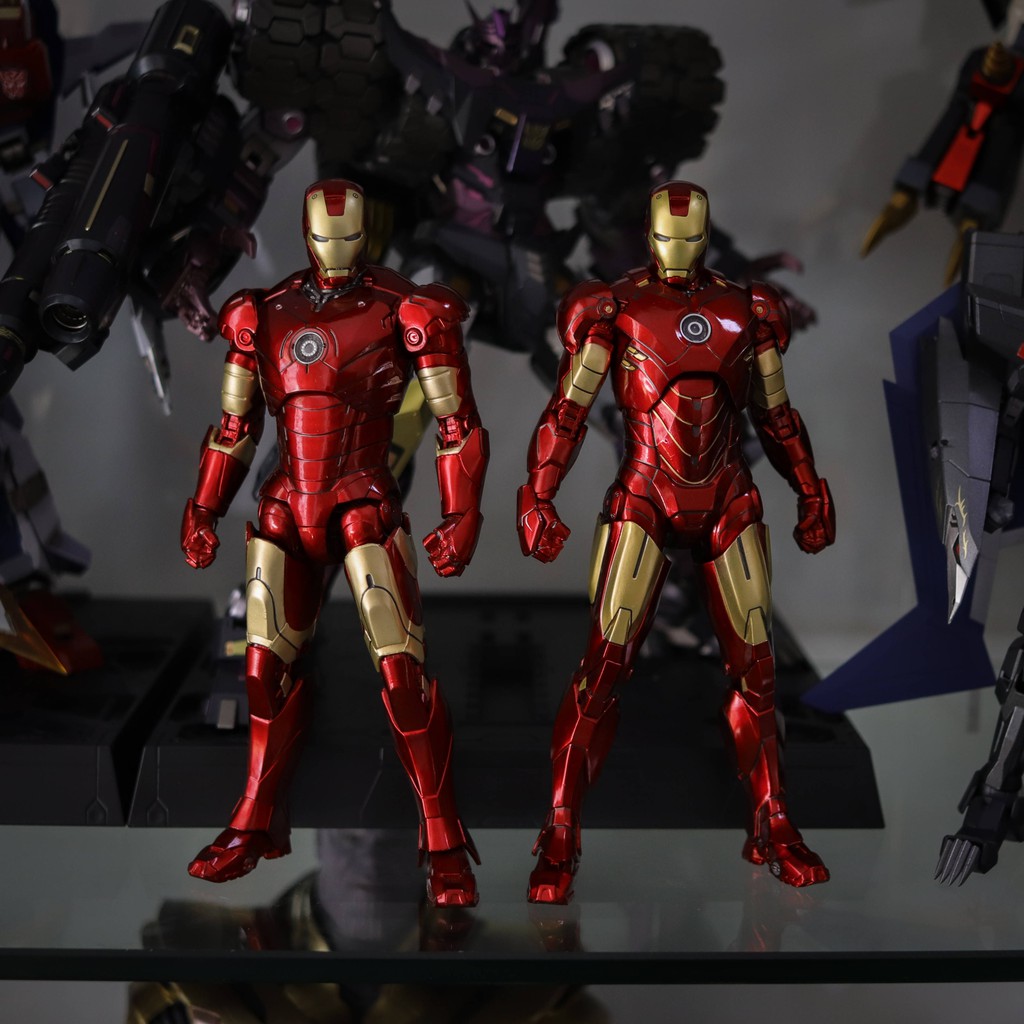 Mô hình Iron Man Mark 1, MK2, MK3, MK4, MK5,MK6, MK7, MK42, MK50,MK17, MK21, MK33, MK39, ZDToys chính hãng