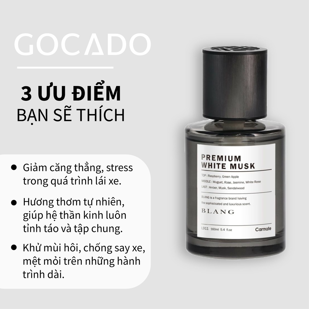Nước Hoa Ô Tô BLANG LIQUID NL PREMIUM - Nước Hoa Khử Mùi Xe Hơi Cao Cấp - Hương Thơm Tươi Mát - Chống Say Xe | BigBuy360 - bigbuy360.vn