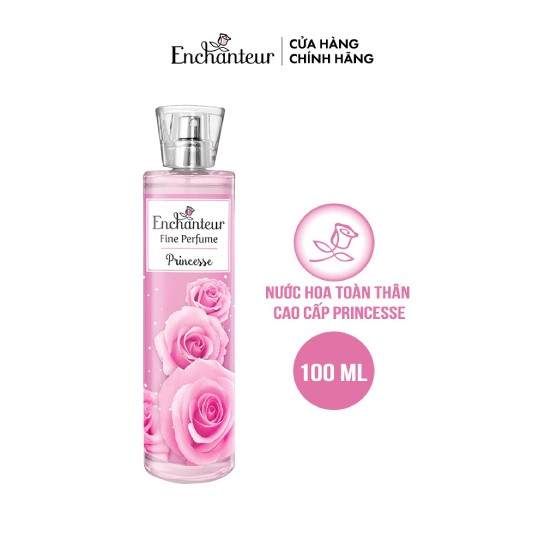 [Deal độc quyền] Nước hoa toàn thân cao cấp Enchanteur hương Princesse 100ml