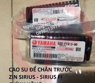 Cao su gác chân trước zin Sirius - Sirius Fi chính hãng