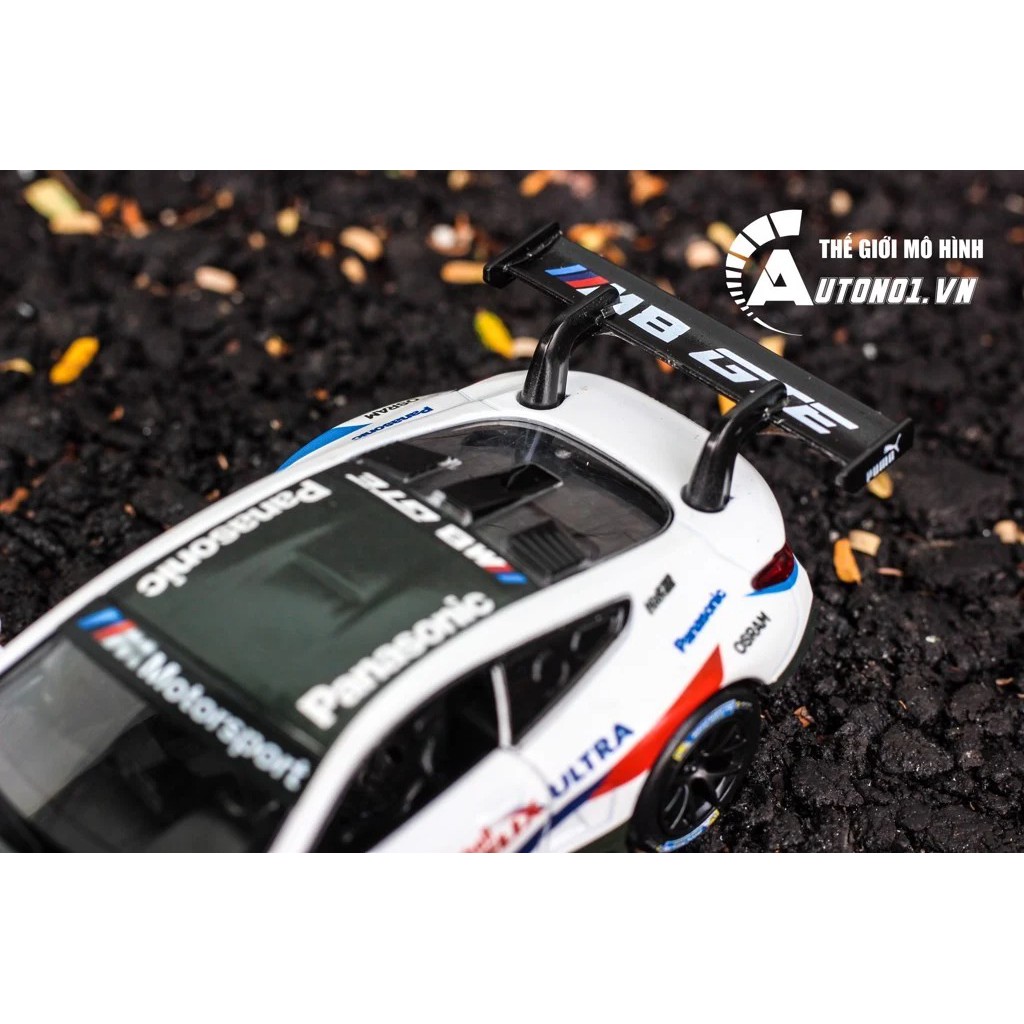 MÔ HÌNH XE Ô TÔ BMW M8 GTE PANASONIC WHITE NO.82 1:32 DTM CÓ HỘP 5563