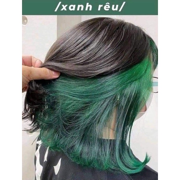 COMBO Thuốc nhuộm tóc KÈM oxy trợ nhuộm các màu HOT không cần thuốc tẩy tóc nhuộm tóc tại nhàp