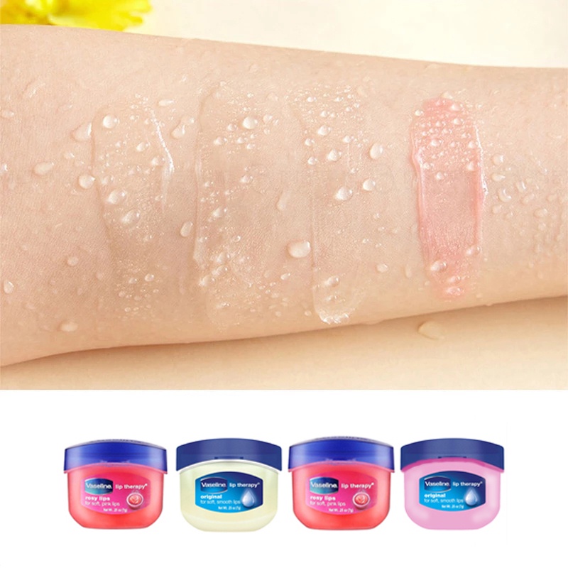 [Hàng mới về] Son dưỡng môi Vaseline dạng thạch chống nếp nhăn dưỡng ẩm lâu trôi cổ điển