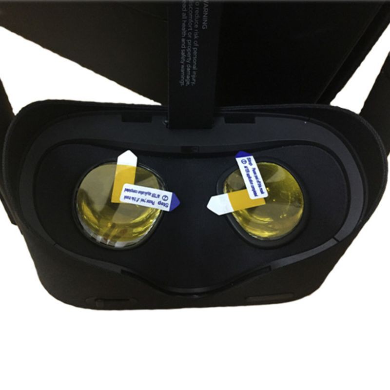 Bộ 4 tấm phim bảo vệ ống kính VR chống trầy xước cho Oculus Ques/Rift S VR