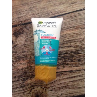 Sữa rửa mặt Garnier 3 in 1 xách tay Đức