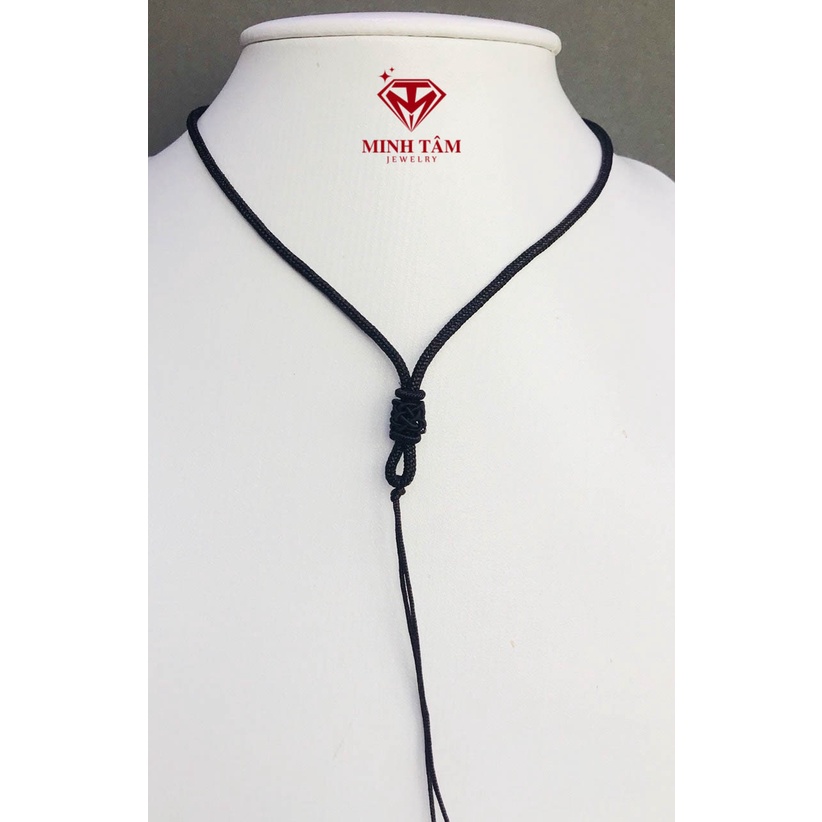 Dây dù đeo cổ mặt dây chuyền hình Phật, dây dù đeo kết hợp mặt dây phật bản mệnh-Minh Tâm Jewelry