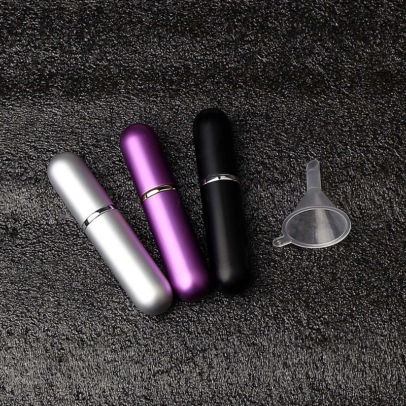 [Hàng mới về] Set 3 lọ nhôm rỗng đựng nước hoa mini tiện dụng mang đi du lịch