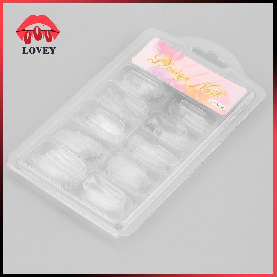 [Hàng mới về] Móng tay giả dùng để luyện tập thoa gel sơn móng tay nghệ thuật