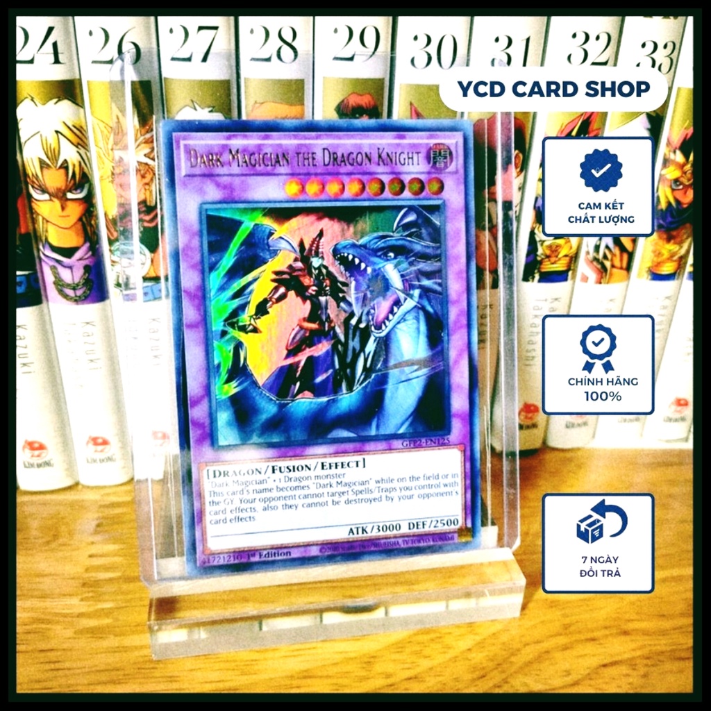 Thẻ bài Yugioh Chính Hãng Dark Magician the Dragon Knight – Ultra Rare
