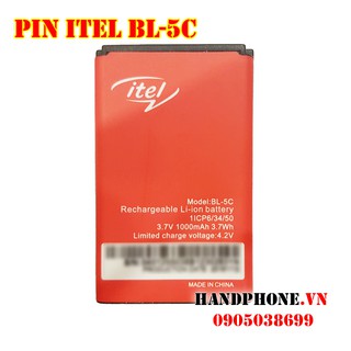 Pin Itel BL-5C 1000 mAh chính hãng