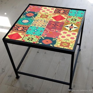 Decal dán bếp, decal dán tường giả gạch
