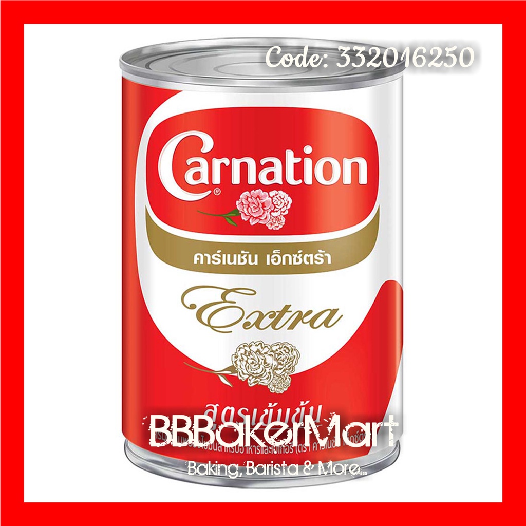 Sữa NƯỚC béo bay hơi CARNATION 3 bông Thái Lan - Lon 385gr