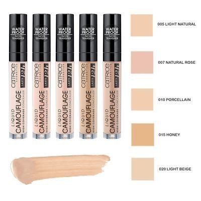 Kem Che Khuyết Điểm Catrice Liquid Camouflage High Coverage Concealer Lasts 12h