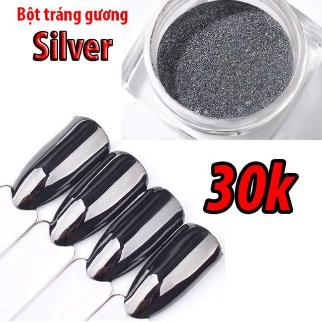 Nhũ tráng gương Silver