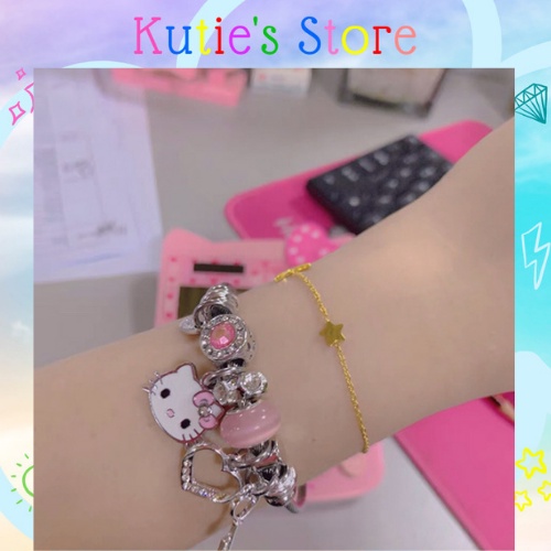 Vòng tay charm Hello Kitty dễ thương LẮC TAY